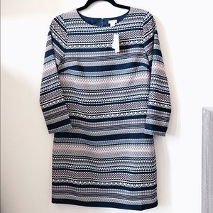 Printed j crew factory dress